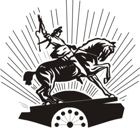 Вектор памятник Салавата Юлаева Уфа