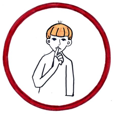 Знаки поведения в школе