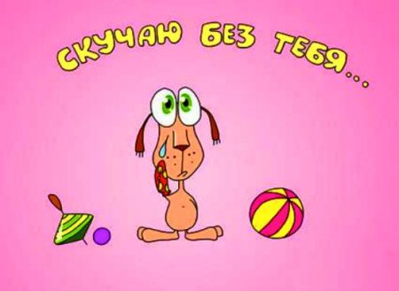 Прикольные открытки я скучаю