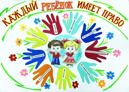 Плакат права ребенка