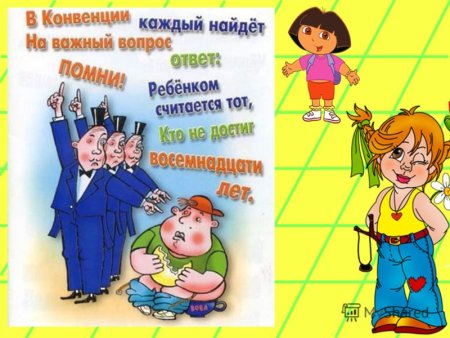 Рисунок на тему права ребенка конвенции о правах ребенка