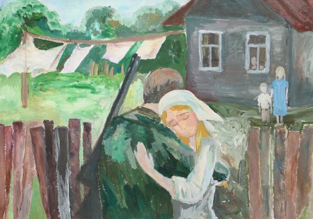 Станковая композиция Военная