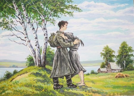 Иллюстрация к стихотворению о войне