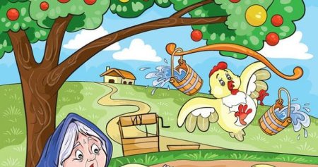 У страха глаза велики. Русская народная сказка