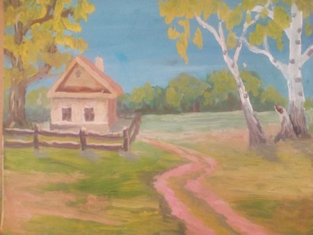 Красота родного края рисунки