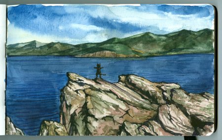 Сергей Белов Байкал живопись