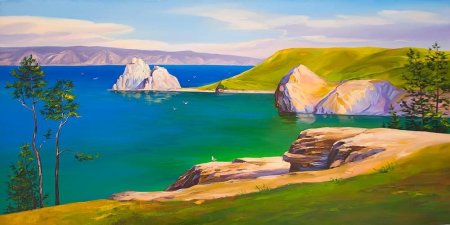 Рисунок Байкал на конкурс