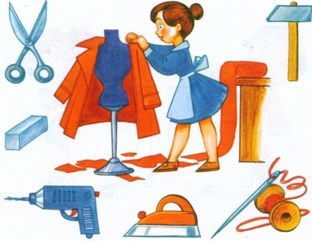 Портниха профессия для детей