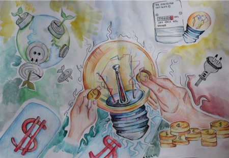 Плакат берегите воду