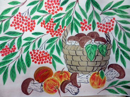 Осенняя ярмарка рисунок