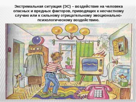 Ситуации при пожаре для детей