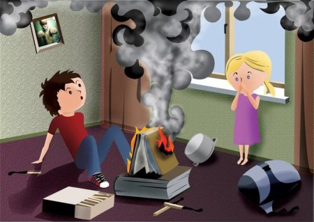 Правила безопасности при возникновении пожара в квартире