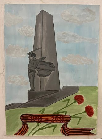 Рисунок ко Дню освобождения Донбасса