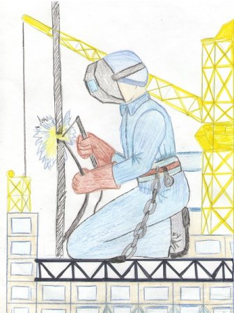 Охрана труда глазами детей раскраски