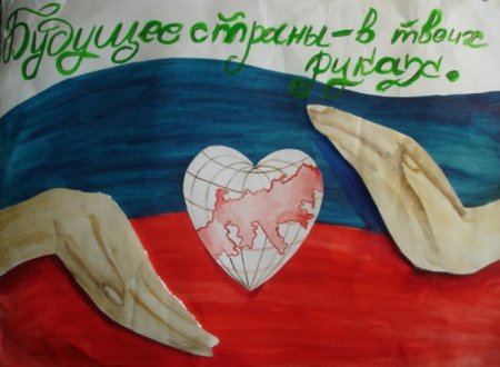 Я И будущее России рисунок