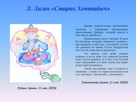 Старик Хоттабыч иллюстрации