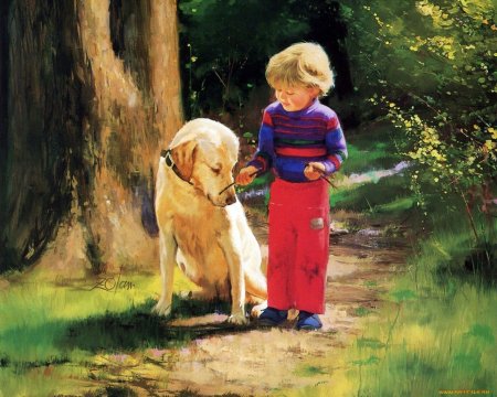 Собака иллюстрация для детей