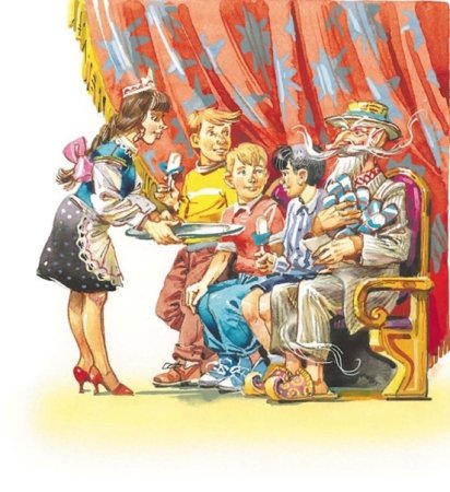 Старик Хоттабыч иллюстрации