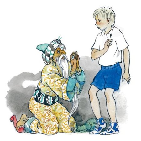 Сказочные герои старик Хоттабыч