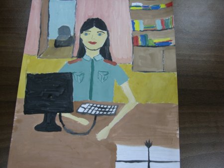 Приставы глазами детей рисунок