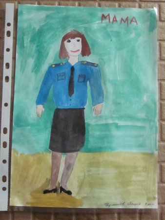 Судебный пристав рисунок