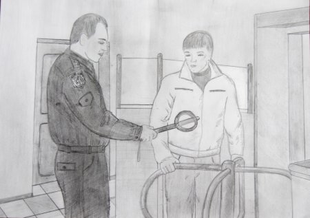 Рисунок на конкурс судебные приставы глазами ребенка