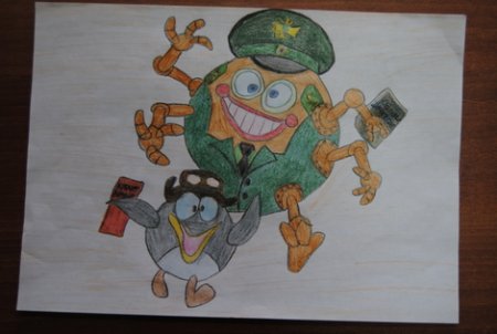 Рисунок на день пристава