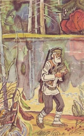 Заячьи лапы Паустовский иллюстрации к рассказу