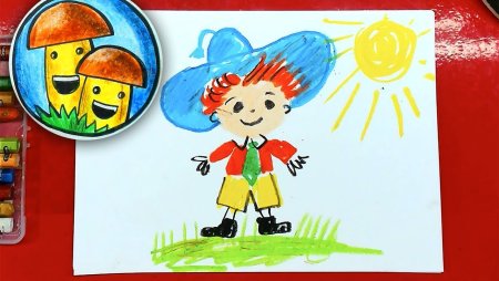 Незнайка детские рисунки