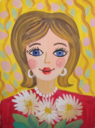 Портрет детские работы