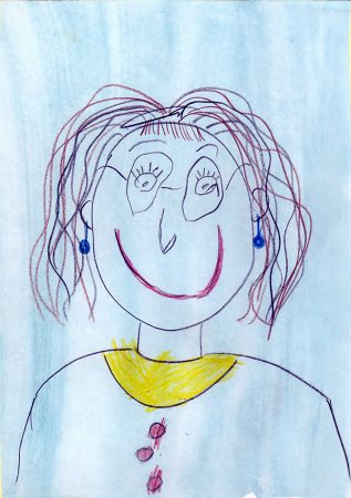 Рисунок моя мама