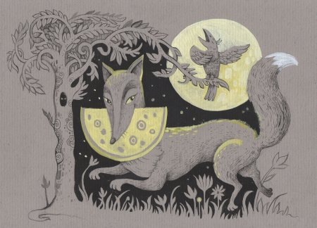 Дети с книгами в библиотеке