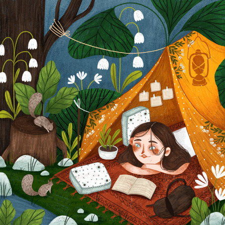 Кот на книжной полке