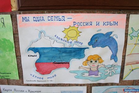Плакат на тему Крымская Весна