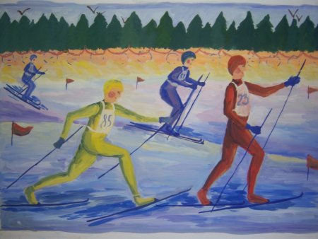 Иллюстрации на спортивную тему