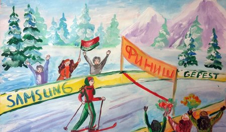 Рисунок на тему спорт