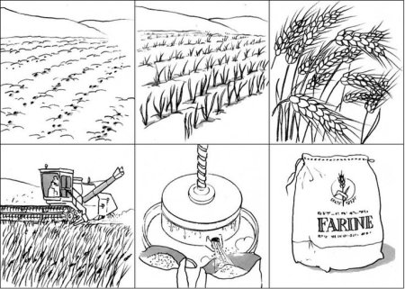 Рисование на тему хлеб