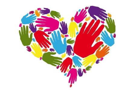 Плакат на тему helping hands