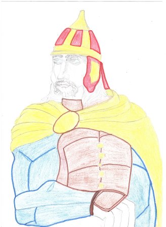 Александр Невский для срисовки