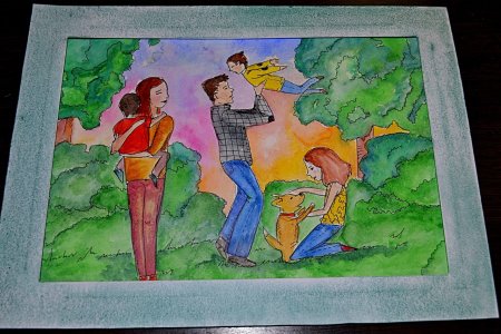 Рисунок на тему общество