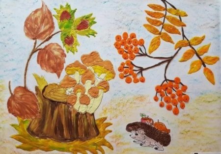Нетрадиционные техники рисования на осеннюю тему