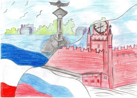 Рисунки ко Дню воссоединения Крыма с Россией