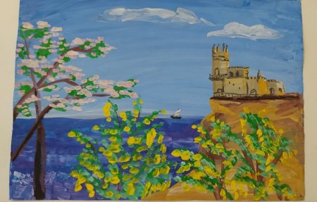 Рисование Крымская Весна