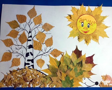 Творческие работы на тему краски осени в детский сад