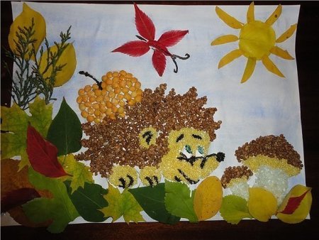 Поделки в садик на тему осень