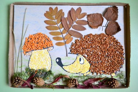 Осенняя аппликация