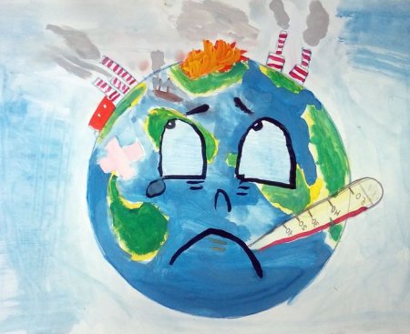 Плакат Планета заболела