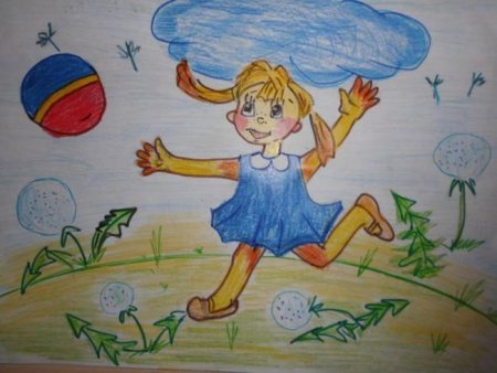 Летние каникулы рисунок