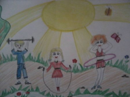 Дню здоровья глазами детей в детском саду