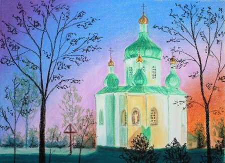 Рисунки храмов